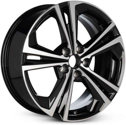 عجلة ألومنيوم بديلة مباشرة مقاس 18x7.5 بوصة OEM - Recond لـ 2020-2023 Nissan Sentra 5-114.3mm أسود 18 بوصة حافة 403006LB3B in Saudi Arabia