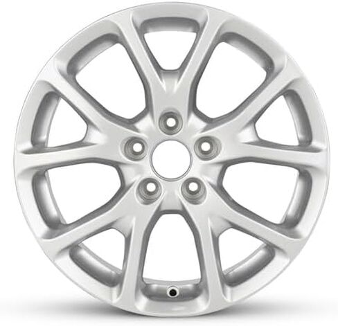 New 17x7 inch OEM Direct Replacement Aluminum Wheel for Jeep Cherokee 2014–2018 5-110mm Silver 17 in Rim 1UT90GSAAA in Saudi Arabia