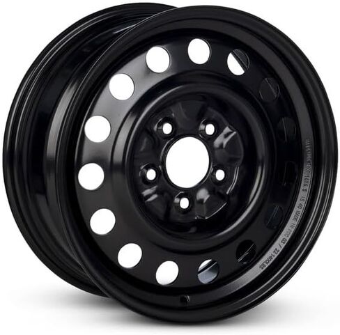 عجلة فولاذية بديلة جديدة مقاس 16 × 6.5 بوصة OEM لسيارة شيفروليه ماليبو 2016-2020 مقاس 5-115 مم باللون الأسود مقاس 16 بوصة 22969718 in Saudi Arabia
