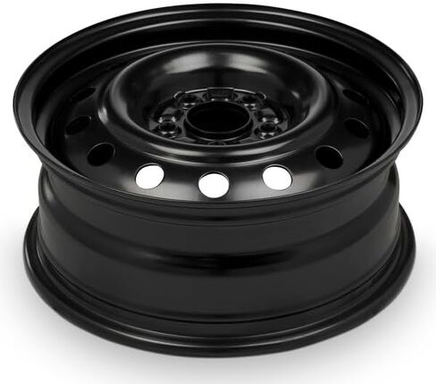 16x6.5 inch OEM Direct Replacement Steel Wheel - Recond for Jeep Compass 2017–2022 5-110mm Black 16 in Rim 5105078AB in Saudi Arabia