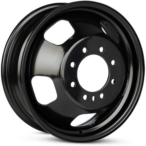 New 17x6 inch OEM Direct Replacement Steel Wheel for 2003-2018 Dodge Ram 3500 8-165.1mm Black 17 in Rim 52121267AC in Saudi Arabia