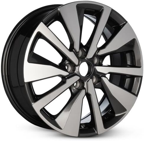 New 17x7 inch OEM Direct Replacement Aluminum Wheel for Nissan Sentra 2020–2024 5-114.3mm Dark Gray 17 in Rim 403006LB6A in Saudi Arabia