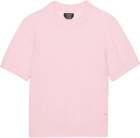 kate spade new york Women's Fuzzy Short Sleeve Sweater in Saudi Arabia