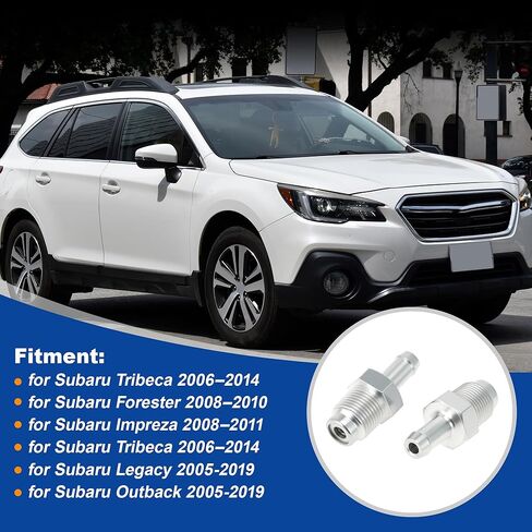 2x Steel PCV Valve for Subaru Tribeca 2006-2014, for Subaru Forester Impreza Legacy Outback, Car Positive Crankcase Ventilation Valve 11810AA100/045-0476 in Saudi Arabia