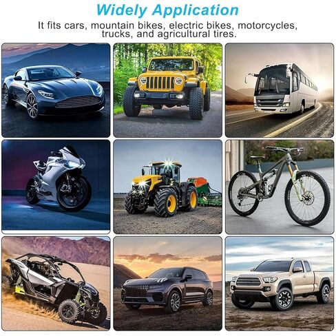 XYHNYO 60PCs Tire Repair Rubber Nail, 2 Sizes Spiral Rubber Nails Vacuum Tire Repair Kits, Screw Plug Fast Tool Self Service for Car, Motorcycle, Truck, Tractor Tire Puncture Repair in Kuwait