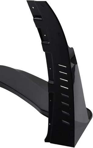 Front Bumper Lip Spoiler Splitter Body Kit Compatible with Chevrolet Corvette C7 2014 2015 2016 2017 2018 2019 Glossy Black with Side Winglets (Not for ZR1) in Kuwait