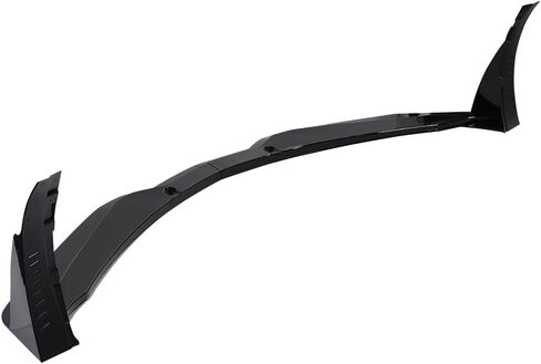 Front Bumper Lip Spoiler Splitter Body Kit Compatible with Chevrolet Corvette C7 2014 2015 2016 2017 2018 2019 Glossy Black with Side Winglets (Not for ZR1) in Kuwait