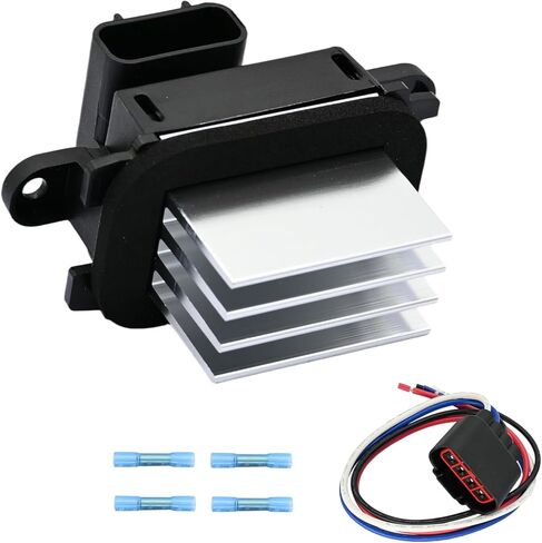 HVAC Blower Motor Resistor with Wire Harness Compatible with Ford Escape Expedition Explorer F250 350 Super Duty Mustang Fit for Mercury Mariner Montego Relpace 9L3Z-19E624-B in Saudi Arabia