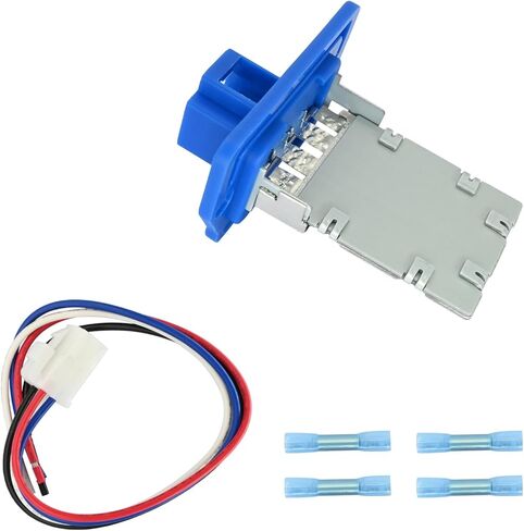 HVAC Blower Motor Resistor with Wire Harness Compatible with Hyundai Accent 2002-2019 Santa Fe 2019-2023 Replacement for Kia Telluride 2020-2024 Relpace 970351C000 970351E100 in Kuwait