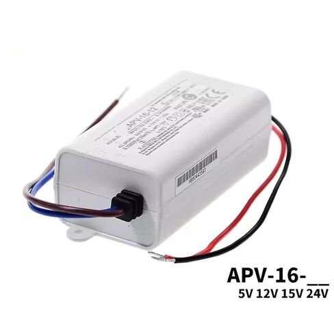 1pcs Power Supply APV-16 APV-16-5 APV-16-12 APV-16-15 APV-16-24 APV 16 16W(APV-16-12V) in Saudi Arabia
