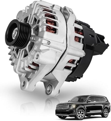 Bestview 180A مولد كهربائي عالي الإخراج متوافق مع Mercedes-Benz E350 W211 W212، S550 W221، GL450 X164، ML350 W164، V6 V8 موديلات 2006-2015، بديل لـ 0131545602، A2721540802، 11220N in Saudi Arabia