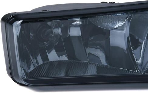 LQI Fog Lights Assembly w/Bulbs Compatible with Chevy Silverado 1500 2007-2015, Fit Chevy Silverado 2500HD 3500HD 2007-2014 Left & Right Front Bumper Fog Lamps Luces antiniebla, Smoky Lens in Saudi Arabia