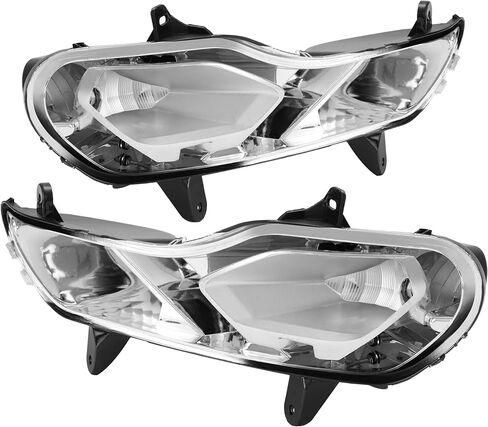 Pair Fog Light Compatible with 2013-2016 Ford Escape Kuga Replacement for FO2520189 FO2521189 Front Bumper Fog Lamp w/o Bulb Clear Lens Driver&Passenger Side in Saudi Arabia