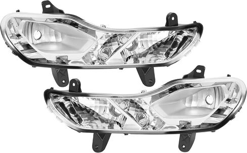 Pair Fog Light Compatible with 2013-2016 Ford Escape Kuga Replacement for FO2520189 FO2521189 Front Bumper Fog Lamp w/o Bulb Clear Lens Driver&Passenger Side in Saudi Arabia