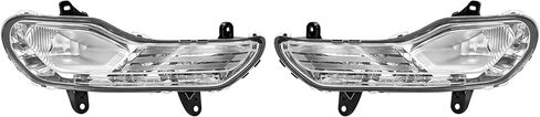 Pair Fog Light Compatible with 2013-2016 Ford Escape Kuga Replacement for FO2520189 FO2521189 Front Bumper Fog Lamp w/o Bulb Clear Lens Driver&Passenger Side in Saudi Arabia