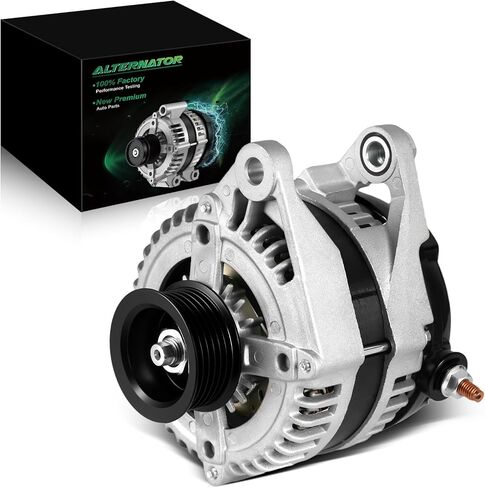 Stable Output Alternator for:-RAM 1500 2009 2010 2011 2012 2013 3.7L 4.7L, for:Jeep Grand Cherokee 2007, for:-Dodge Durango 2007 Nitro 2007-2010 3.7L 4.7L 12V 160A OE# 56029914AD 11240N-6G1 in Saudi Arabia