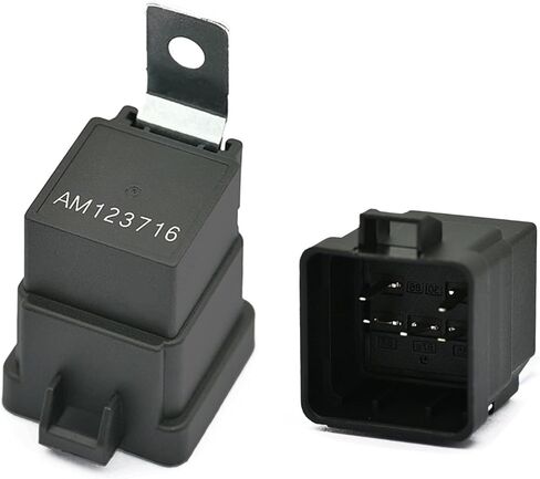 2 Packs AM123716 Relay, 12V 30A 5 Pins, Automotive Relay in Saudi Arabia