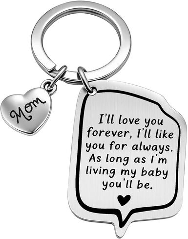 Father’s Day Keychain Gift from Daughter, “I’ll Always Be Your Little Girl", sentimental Keepsake for Birthday, EDC in Saudi Arabia