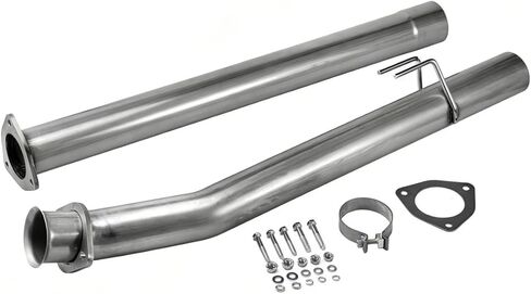 Stainless Steel Exhaust Pipe Kit for 2011-2019 Ford F-250 F-350 F-450 SuperDuty Pickup Truck 6.7L 4" Powerstroke Diesel in Kuwait