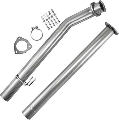 Stainless Steel Exhaust Pipe Kit for 2011-2019 Ford F-250 F-350 F-450 SuperDuty Pickup Truck 6.7L 4" Powerstroke Diesel in Kuwait