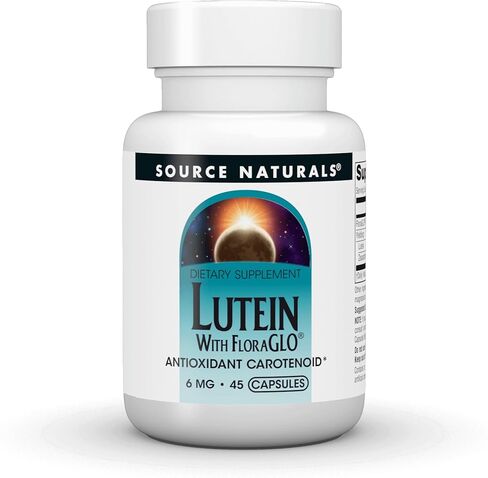 لوتين من Source Naturals مع FloraGLO، كاروتينويد مضاد للأكسدة* - 6 ملجم، 90 كبسولة in Saudi Arabia