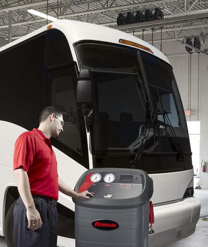 Robinair 34888HD Heavy Duty R-134a Refrigerant Recovery, Recycling, and Recharging Machine for Cars, Trucks, SUVs, and Vans, as Well as Oversize Vehicles Like Buses in Saudi Arabia