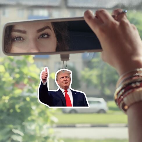 Trump Merchandise, Donald Trump Car Air Freshener, Trump Car Air Freshener, Donald Trump Gifts, Trump Car Accessories, Trump Car Fresheners Long Lasting, Trump Car Fresheners item (5pcs) in Saudi Arabia