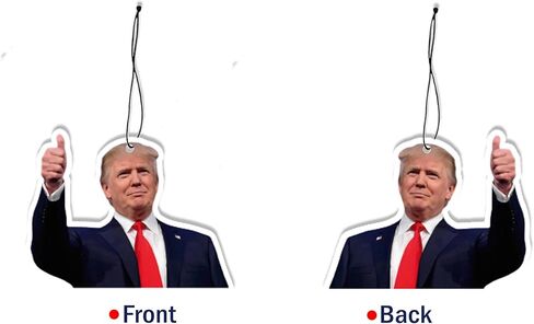 Trump Merchandise, Donald Trump Car Air Freshener, Trump Car Air Freshener, Donald Trump Gifts, Trump Car Accessories, Trump Car Fresheners Long Lasting, Trump Car Fresheners item (5pcs) in Saudi Arabia