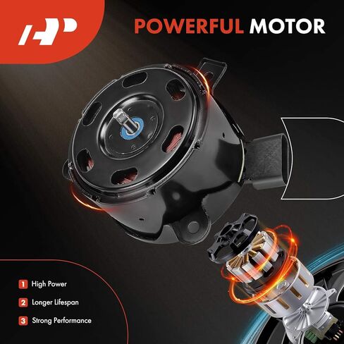 A-Premium Radiator Fan Motor Compatible with Nissan Quest & Mercury Villager, 1999 2000 2001 2002, Replace# XF5H8K621AC, 19144806 in Saudi Arabia