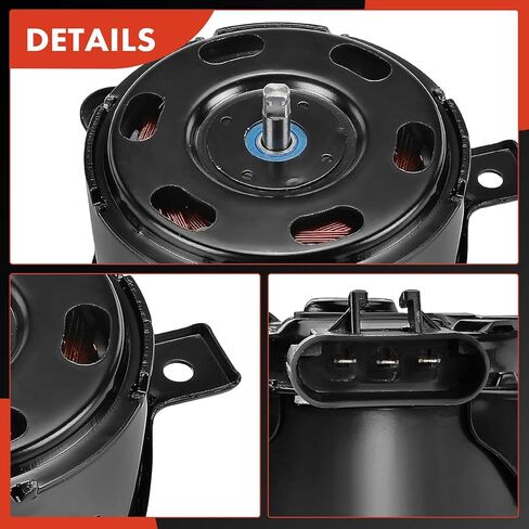 A-Premium Radiator Fan Motor Compatible with Nissan Quest & Mercury Villager, 1999 2000 2001 2002, Replace# XF5H8K621AC, 19144806 in Saudi Arabia