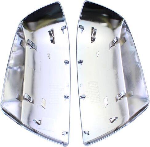 Driver and Passenger Side Mirror Cover Chrome with Clip for Toyota Tundra 2007-2021, Sequoia 2010-2022 in Saudi Arabia