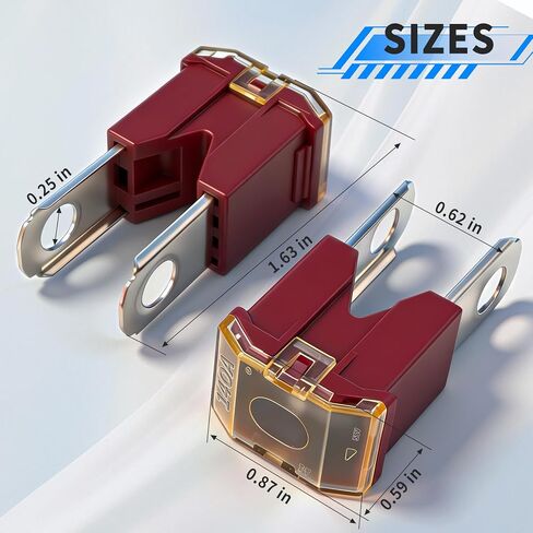 927-2140 9272140 140 أمبير فيوز لنيسان تويوتا فورد هيونداي موديلات PAL Bolt on Type Fuse يستبدل 90982-08286 24370-79920 90982-08272 18980-04805 9098208286 2437079920 MU840042 قطع غيار السيارات in Kuwait