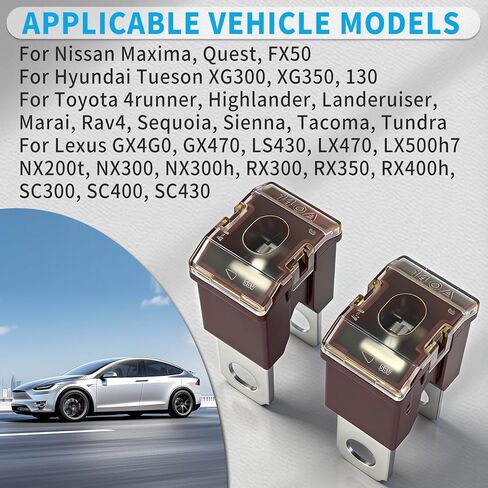 927-2140 9272140 140 أمبير فيوز لنيسان تويوتا فورد هيونداي موديلات PAL Bolt on Type Fuse يستبدل 90982-08286 24370-79920 90982-08272 18980-04805 9098208286 2437079920 MU840042 قطع غيار السيارات in Kuwait