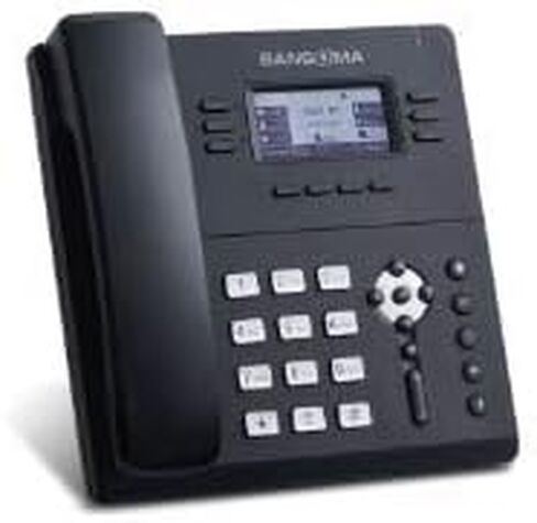 هاتف Sangoma s406 VoIP مع POE (أو محول التيار المتردد يباع بشكل منفصل) (متجدد) in Saudi Arabia
