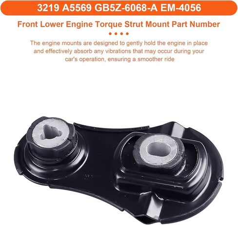 حامل محرك المحرك متوافق مع Ford Explorer 2016-2019 V6 3.5L، Ford Police Intercept أو Utility 2016-2019 V6 3.5L، بديل لـ A5848 A5569 A5568 A5734 in Kuwait