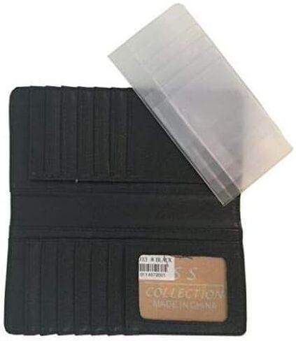 Men Wallet Western Bifold Check Book W011-30 Cross Praying Cowboy Ostrich Black in Saudi Arabia