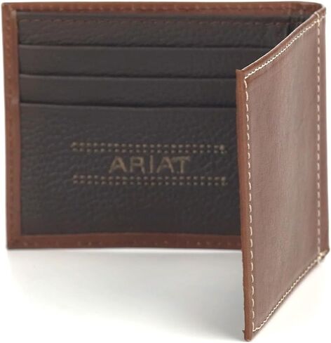 محفظة ARIAT Bifold Southwest Inlay، بني in Saudi Arabia