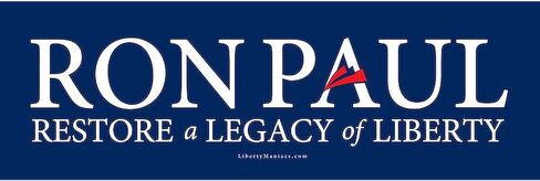 CafePress Ron Paul 2012 Car Magnet 10 X 3 10" x 3", Bumper Magnet in Saudi Arabia