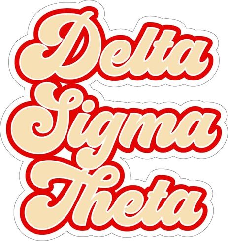 Sorority Shop Delta Sigma Theta Car Magnet - Set of 2 Removable No Residue All Weather Magnets for Sorority in Saudi Arabia