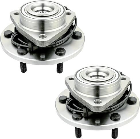 515066 (Pair) Front Wheel Bearing Hub Assembly for Nissan Pathfinder 2004, for Pathfinder Armada 2004,for Titan 2004-2007, for Armada 2005-2007, for Infiniti QX56 2004-2007, 6 Lugs W/ABS in Saudi Arabia