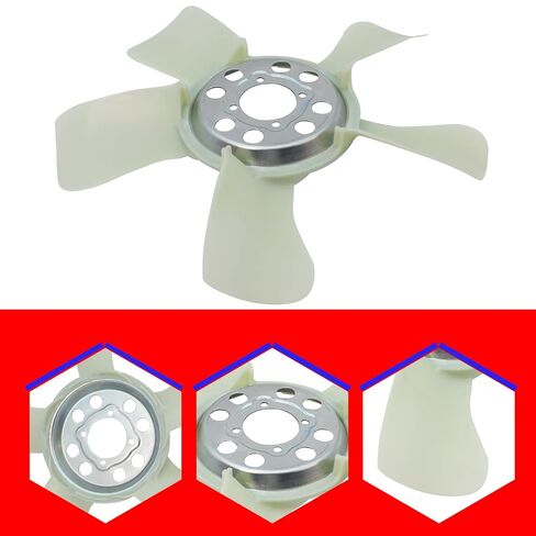 SMMS Engine Radiator Cooling Fan Blade 620057 for Chrysler Aspen, for Dodge Durango, Ram 1500, 2500, 3500 4500, 5500, Replaces OE: 55056947AA in Saudi Arabia