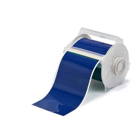 Brady 113127 GlobalMark 100' Length x 4" Width, B-595 Vinyl, Blue Indoor/Outdoor Tape