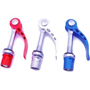 3Pcs Bicycle Alloy Seat Post Quick Release Pin Seat Post with Aluminum Alloy Seat Bolts Locking Screws for Mountain Bike and Road Bike