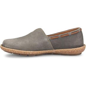 BORN Womens Naya Leather Slip On Boat Shoes