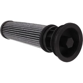 Hydraulic Suction Oil Filter, 601413X Pleated Round Hydraulic Suction Transmission Filter Friction Reduction for Mower Wear Resistance