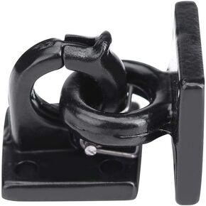 RC Car Trailer Buckle, 2 Pcs Simulation Trailer Tow Lock Shackle Bracket Set for Axial SCX10 CC01 D90 D110 TF2 RC Car