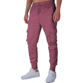 ITALYMORN Sweatpants for Men Active Fleece Jogger Track Pants with Cargo Pockets