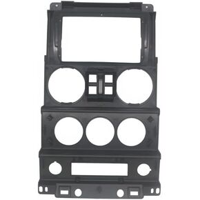 Fits for Jeep Wrangler 2008 2009 2010 2 Doors Car Radio Stereo Fascia Frame Double DIN 9 inch Dash Installation Mounting Kit