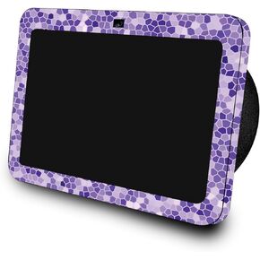 Carbon Fiber Skin Compatible with Amazon Echo Show 8 (3rd Gen, 2023) - Awesome Alpacas - Premium 3M Vinyl Protective Wrap Decal Cover - Easy to Apply | Crafted in The USA by MightySkins