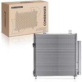 A-Premium A/C Condenser Replace# 4331, 7812A229 - Compatible with 2014-2015 Mitsubishi Mirage L3 1.2L